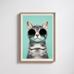 Cool Cat in Sunglasses